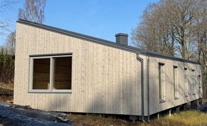 Houtskeletwoning in Zweden
