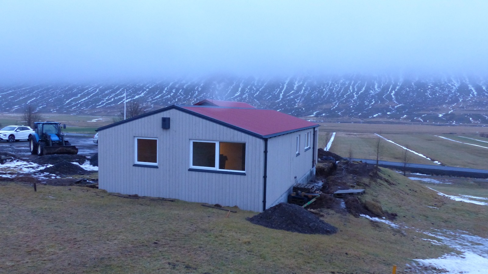 Modulaire woning in IJsland