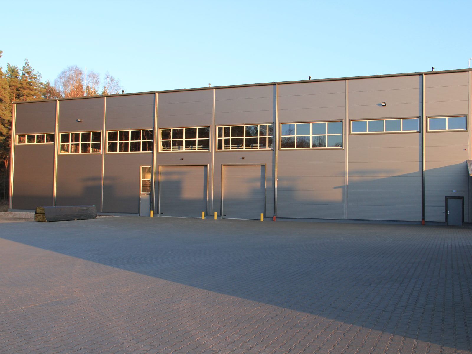 De fabriek van ZTC in Jelgava